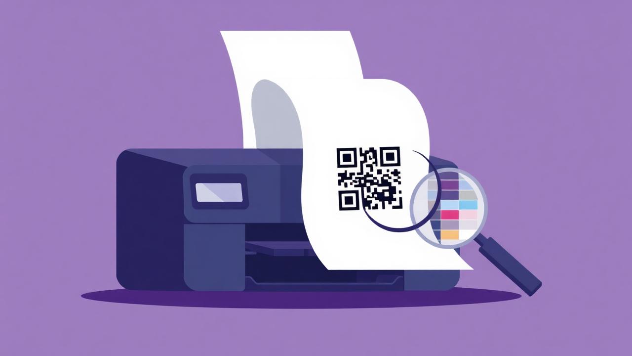 איך להדפיס קוד QR בלי להרוס את הסריקה